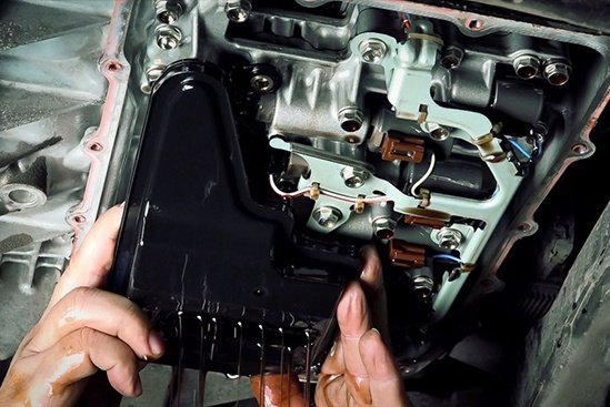 Замена масла и фильтра в АКПП